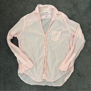 FRANK & EILEEN PINK BUTTON DOWN SHIRT